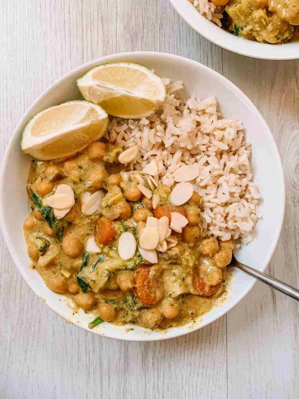 Chickpea Broccoli Curry | Vegan + Gluten Free