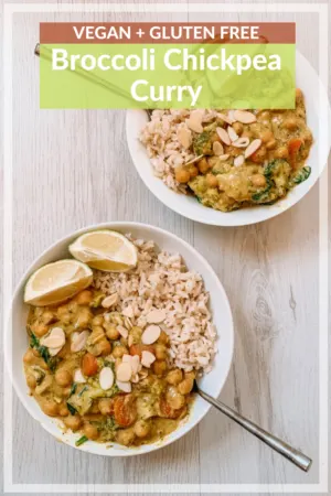broccoli chickpea curry vegan gluten free-2
